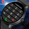 Watches Foxbox Yeni Bluetooth Çağrı Erkekler Kadın Kalp Hızı Spor Fitness Tracker Bilezik İzle adam Android IOS Xiaomi iPhone