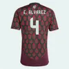 2024 México CHICHARITO Mens Soccer Jerseys 24 25 H. LOZANO A. GUARDADO Home Away Training Wear R. JIMENEZ Camisa de futebol da seleção nacional