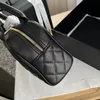 Designer-Handtasche, Bowlingtasche, Damenhandtasche, Diamond Lattice-Rindsleder-Kaviartasche, langlebige und supergroße Taschen