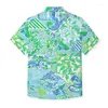 Herren-Freizeithemden, Hawaii-Hemd, Paisley-Muster, übergroß, für Herren/Damen, Unisex, Strand, Sommer, T-Shirt, Streetwear, kurzärmelig