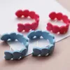 Boucles d'oreilles pendantes en argile polymère 2024, goutte en forme de C pour femmes et filles, accessoire de bijoux en forme de cœur fait à la main pour la saint-valentin