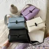 Bag Fashion Shoulder White Women Artificial Leather Female Crossbody High Quality Youth Small Square For Work