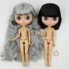 Icy DBS Blyth Doll 1/6 BJD Joint Body White Skin Tan Skin Mörk Skin Matt Face Naken Doll 30cm Anime Toy Girls Gift 240307