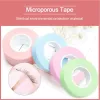 6/12/24/48 Rolls Color Eyel Extensi Paper Tape Lint Breathable N-woven Cloth Adhesive Tape For False Les Patch Supply 78hw#