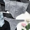 Women's Swimwear Fashion Grey Swimsuit Bandeau Bikini Splicing Tube Top Two-piece Summer Beach Outfit Bathing Bikinis Set