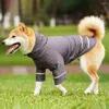 Vestuário para cães à moda colete para animais de estimação esportes macios de poliéster com proteção solar com chapéu