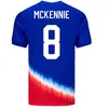 4XL XXXL 24 25 Pulisic McKennie Dest Soccer Jerseys Fans Player نسخة مورغان لويد آرونسون موساه 2024 2025 أمريكا الولايات المتحدة الأمريكية USAS.