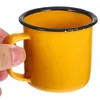 Bicchieri da vino 6 pezzi Tazza smaltata retrò Succo Acqua Caffè espresso Tazze di farina d'avena Tazza Tazze di vetro da tè