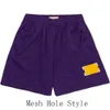 Mesh Hole ericss sport shorts hommes femmes emmanuels respirant basket-ball court ee shorts pantalons de plage en plein air décontracté court tenue quotidienne vente en gros au détail