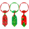 50100 ps Kerst Hond Accessoires Kat Stropdassen Strikje Xmas Levert Samll Strikjes Kraag Huisdieren Honden 240314