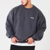 Sweat-shirt à manches longues pour hommes, décontracté, à la mode, Slim Fit, Streetwear, de qualité, 2023, 240315