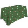 Jupe De Table, manteau De Navidad, nappe personnalisable avec n'importe quel motif, décorations De noël pour la maison, tissu en coton et lin