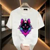 Summer womens T shirt fashion printing tee designer t shirt women tricolor short sleeved shirts Street Clothes Luxury Hip Hop Streetwear TShirts Asian size S-4XL