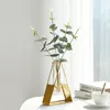 花瓶の金属製の植木鉢花瓶の家の装飾庭の装飾植物のリビングルームのための屋外自由ho植物のアクセサリー