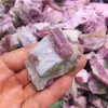 Dekorative Figuren, natürliche rote Turmalin-Kristallsteine, Mineralproben, Reiki-Heilsteine, Cluster-Kollektion