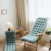 Pillow Solid Color Foldable Rocking Chair Seat For Garden Balcony Soft Breathable Lounge Sofa Tatami Mattress Home Decor