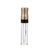 25/30/50 Stuks 10 Ml Lege Lipgloss Wand Buizen Matte Gouden Deksel Clear Lipgloss Ctainer met Stopper Make-Up Ronde Lip Glazuur Fles 42V3 #