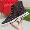 new arrives round toe couples canvas shoes runway designer thick sole high top lace up outside walking flat causal shoes for women and men unisex size