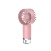 Mini Air Airfiidifier Portable Handheld Cooling Fan USB RECHARGEABLE MIST FANS FACIAL SPRYER DESCH ELEKTRISKA FANS Kampanj Favors YFA2061