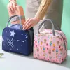 Storage Bags Cartoon Insulated Lunch Bag School Supplies Durable Portable Tote Reusable Leak Proof Preservation Women Kid