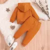 Kleidung Sets VIPOL Marke Baby Set Mit Kapuze Sweatshirts Hose Zwei Stück Borns Mädchen Anzüge Casual Frühling Herbst Infant Jungen Outfits