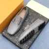 36modelo padrão de crocodilo feijão designer sapatos camada de cabeça dos homens couro macio fundo macio lazer sapatos preguiçosos um pedal sapatos de condução