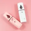 mini Nano Mist Sprayer Cooler Facial Steamer Humidifier USB Rechargeable Face Moisturizing Nebulizer Beauty Skin Care D7tq#