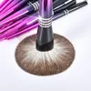 karsyngirl12pcs/set luxury glitter diamd bring makeup brush metal metal puple for women makeup brush buity tool z5ej＃