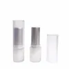 10/25/50pcs Empty Lip Rouge Bottle Ctainers 3g Matt High Sier Round Shape Cosmetic Packaging Refillable Lipstick Tubes Q0UW#