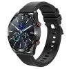 Bracelets HW20 Bluetooth Call Smart Watch ECG PPG Business Bracelet en acier inoxydable Montre pour hommes étanche