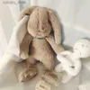 Stuffed Plush Animals Easter Floppy Ears Stuffed Soft Bunny With Scarf Big Plush Animal Rabbit Dolls Kawaii Stuff Rabbit Baby Toys For Children Gifts L240320