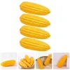 Decorative Flowers 4pcs Simulation Corn Props Models Foams Artificial Decoration