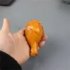 Fiori decorativi Modello di simulazione di coscia di pollo finta Strumento altamente Po PVC