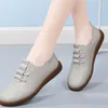 Scarpe casual Suola Morbida Cava da Donna 2024 da Donna in Pelle Vulcanizzata Pu da Donna Slip On Leggero Tenis De Mujer