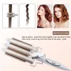 Eisen Triple Barrel Haar Curler Curling Eisen Haar Crimper Eisen Zange Maschine Keramik Haar Waver Styling Werkzeuge Welliges Haar Curler zauberstab