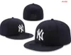 Męski baseball Yankees Dopasowane rozmiar Hats la Snapback Hats World Serie