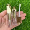 4ml Embalagem cosmética Ctainer Atacado Vazio Lip Gloss Tubo Plástico Corpo Lip Glaze Garrafa Lip Balm Tubos Logotipo Personalizado i7Xv #