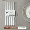 Chopsticks Alloy inte rädd för höga temperaturer mycket hållbara antislipkvalitet föredraget material Köksredskap smidigt
