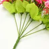 Dekorative Blumen, 21 Köpfe, künstliche Blumen, Wohnzimmer, Desktop-Dekoration, Blumenstrauß, Zuhause, Hochzeit, Party, Braut hält Vor-Ort-Layout-Requisiten