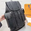10Aホットバッグ女性ファッションデザイナーの男性旅行フルプリントドローストリングスナッパーコーティングキャンバスレザースクールバッグバックパック