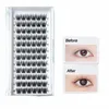 72 stks DIY Valse Eyel Individuele Les Eyel Extensi Tool Zachte Gesegmenteerde Nep Les Dramatische L Strip Clusters Eyel q8Z2 #