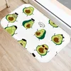 Tappeti Avocado Modello stampato Cucina Zerbino per porta d'ingresso 40 60 Tappeto in velluto corallo Zerbino Tappetini Tappeto colorato antiscivolo 48047