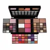 74 couleurs fard à paupières brillant à lèvres Kit de maquillage professionnel nacré mat plateau de correcteur FL rouge à lèvres femmes cosmétiques boîte-cadeau X3qZ #