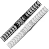 Titta på band Ceramic Watch Armband 14mm 16mm 18mm 20mm 22mm Watch Band White Black Ceramic Watch Band Universal Watch 24323