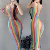 브랜드 재미 속옷 Jacquard 섹시 다채로운 의류 투명한 꽉 메쉬 양말 유니폼 세트