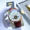 2021 Business Hollow Tourbillon Tam Otomatik Mekanik Moda Erkekler Saat