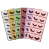 3d Soft False Eyeles 10 Pairs Color Box Mink Hair Natural My Crisscross Wi Fluffy Bulk Wholesale Les Extensi Tools W3Zu#