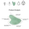 resin Gua Massager No Jade Facial Scra Massage Tools For Face Gua Sha Scraper Board SPA Acupuncture Therapy Face Massager a0tF#