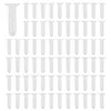 Bouteilles de stockage 1500 pièces 2Ml Micro-centrifugeuse Tube flacon à essai flacons en plastique transparent conteneur bouchon à pression pour échantillon de laboratoire