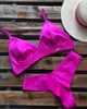 Frauen Badebekleidung Sommer sexy Badeanzug Bikinis Sets Vintage Print Feminine Bikini Chic gepolstert brasilianischer Badeanzug